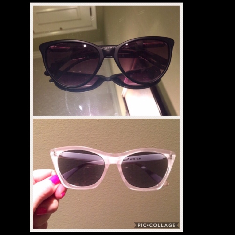 2 pair reader sunglasses 2.5 strength