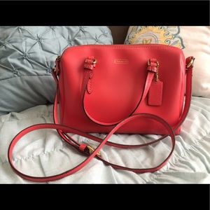 COACH Red Crossbody Bag