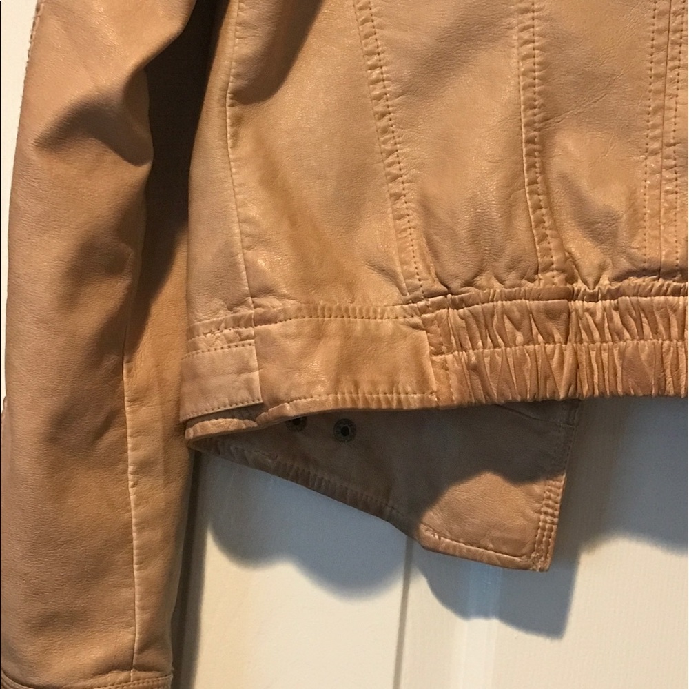 Zara Faux Leather Jacket - Picture 4 of 5