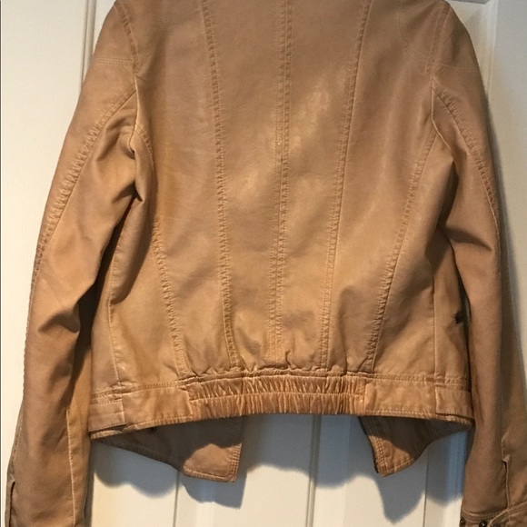Zara Faux Leather Jacket - Picture 2 of 5
