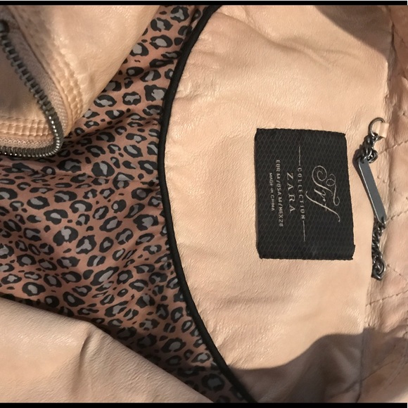 Zara Faux Leather Jacket - Picture 5 of 5