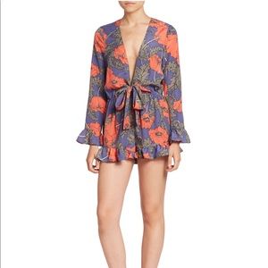 Tularosa Floral Romper