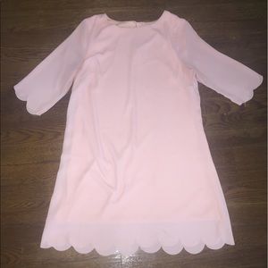 Tobi scalloped dress