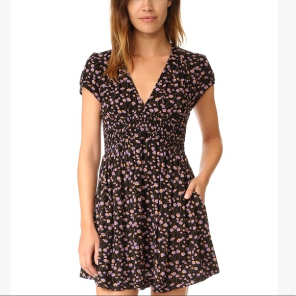 Free People Dresses & Skirts - Free People PRETTY BABY PRINTED MINI DRESS