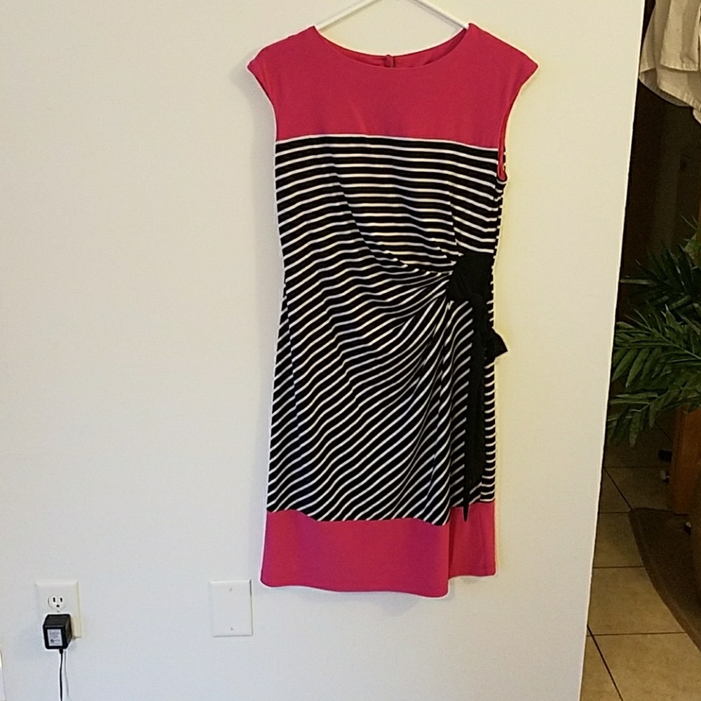 Pink & Black dress