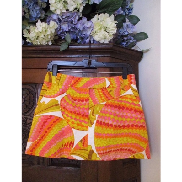 Trina Turk Dresses & Skirts - Trina Turk * Cotton Mod Mini Retro 60's✌️Groovy!