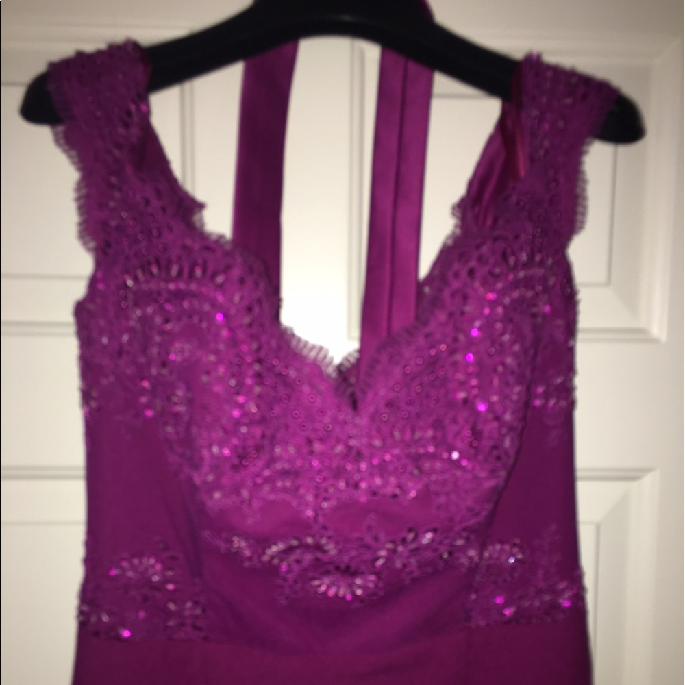 Sienna Plum Gown - Picture 3 of 8