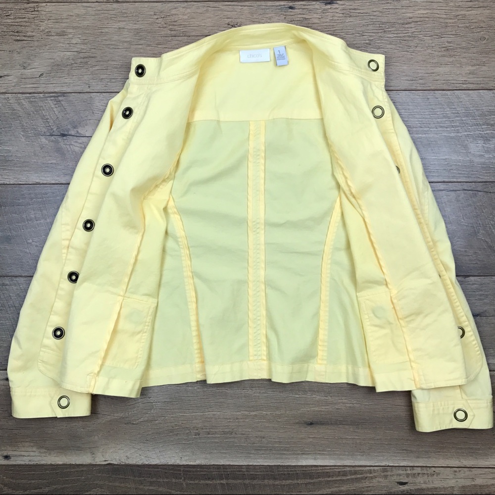 Chico's Snap Button Up Jacket - image 3