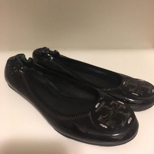 Patent leather Tory Burch flats
