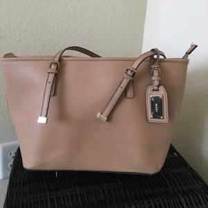 Aldo Tan/Beige Tote Purse