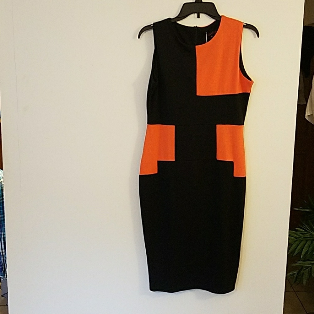 Colorblock dress