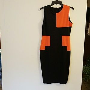 Colorblock dress