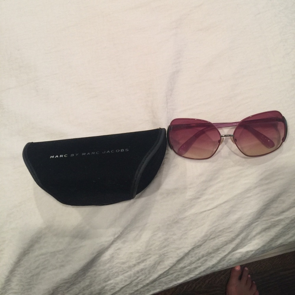 Marc by Marc Jacobs pink sunglasses