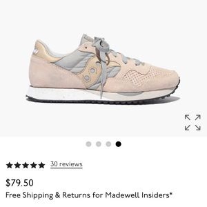 Madewell & Saucony dxn trainer sneakers