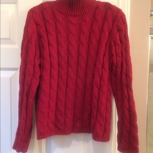 Cable pullover