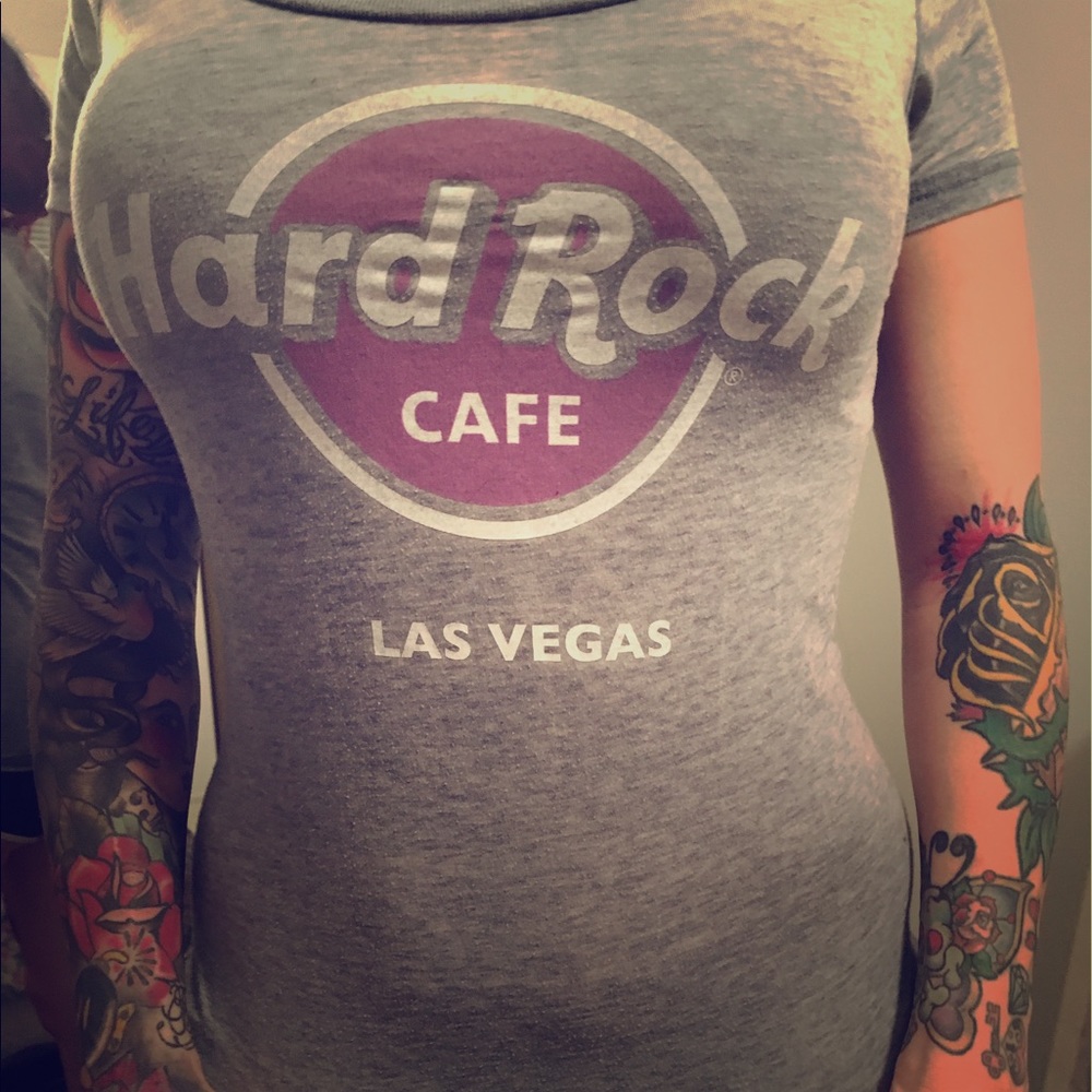 Hard Rock Cafe Las Vegas logo tee