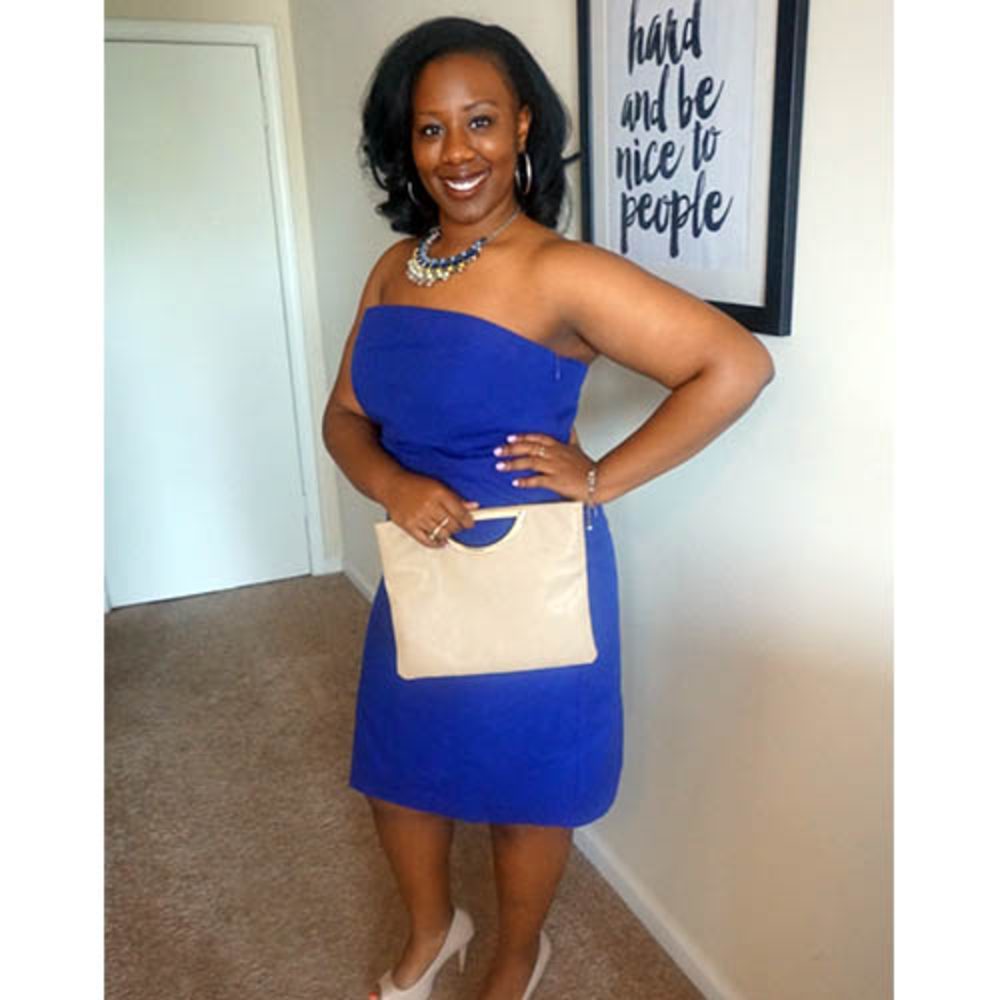 PRICE DROP!! 👀 Merona Blue Tube / Strapless Dress