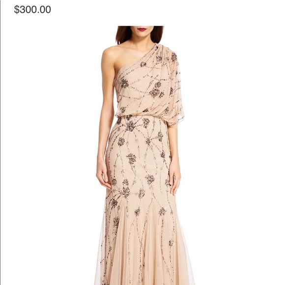 Adrianna Papell Dresses & Skirts - Adrianna Papell one shoulder dress