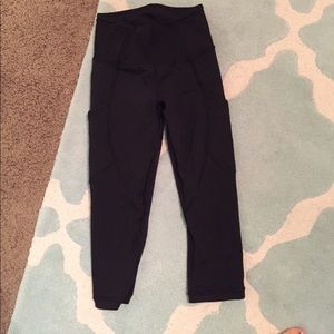 Lululemon Crop Legging with Mesh