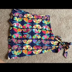 Lilly Pulitzer One Shoulder Top