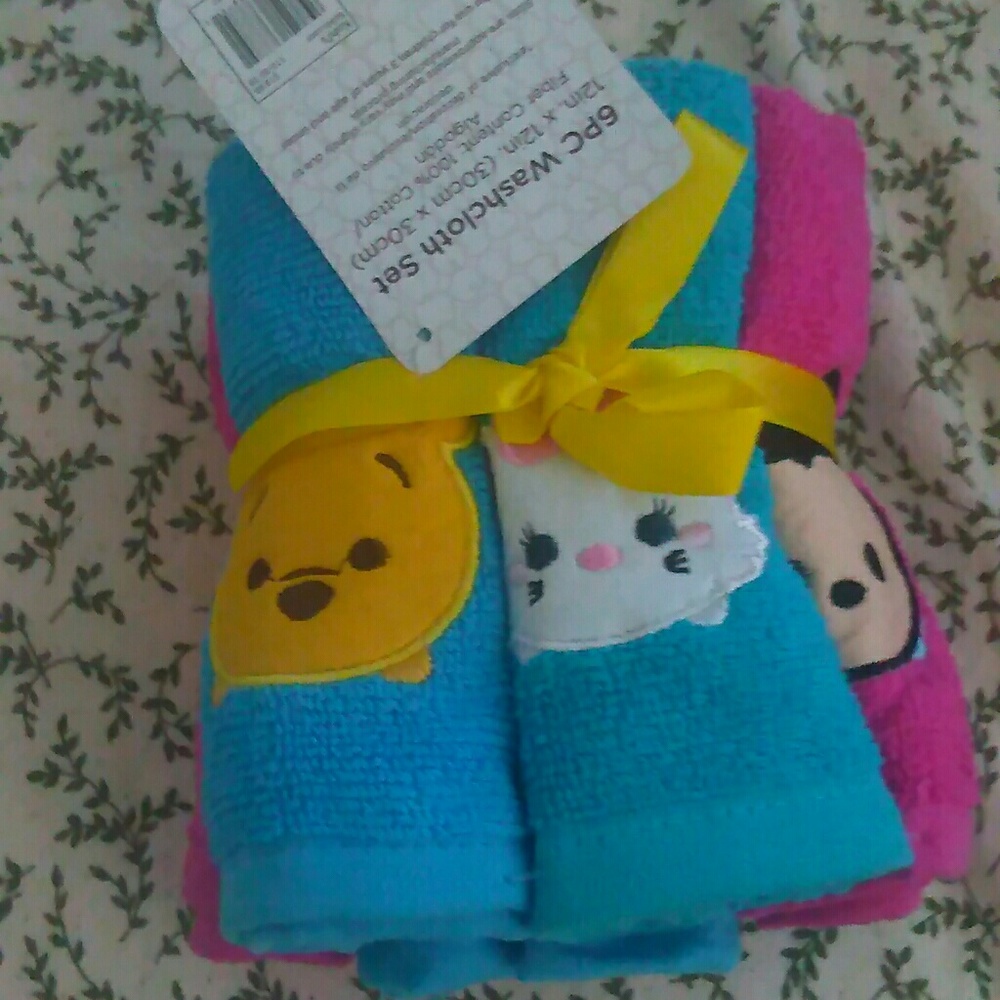 Washcloths 6 pieces