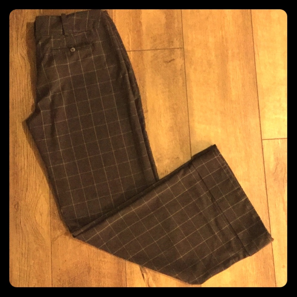 Checkered Dress Pants Size 8