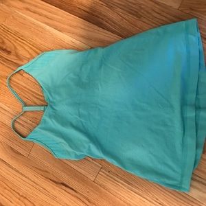 Size 6 blue Lululemon tank