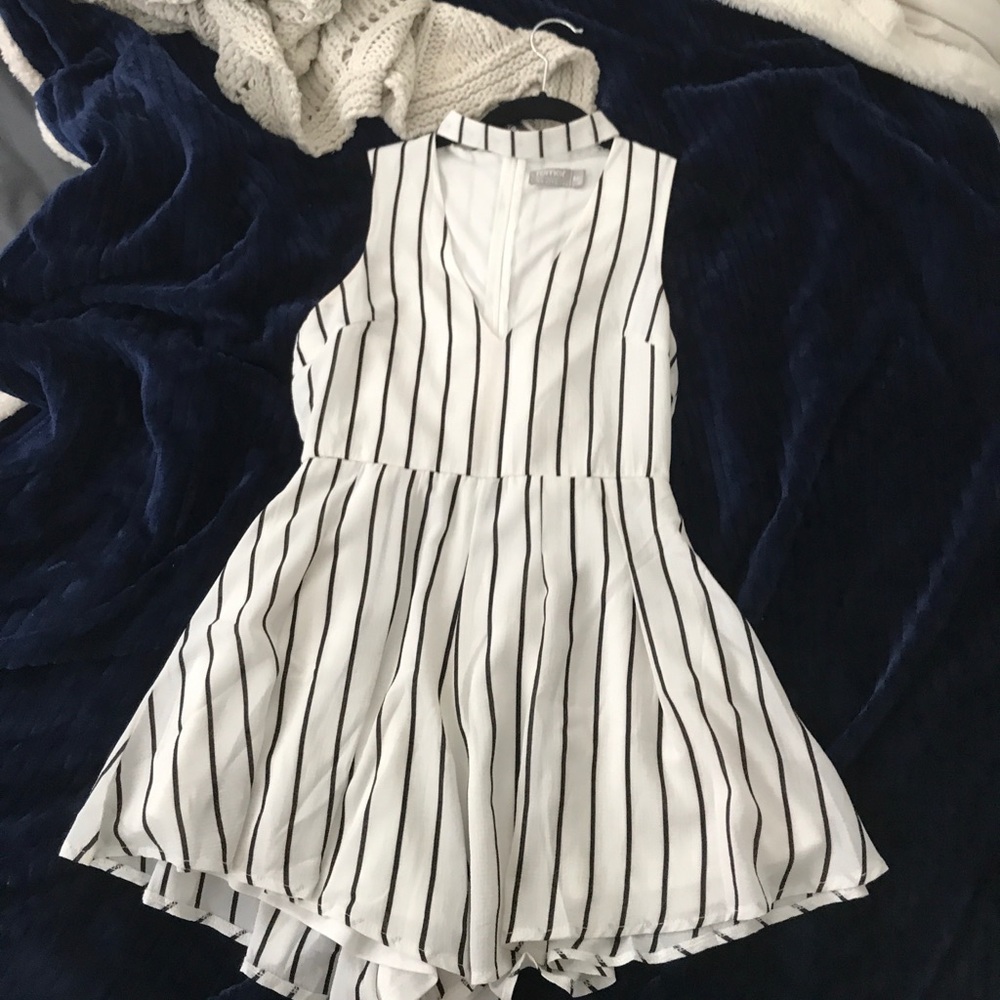 LF striped romper