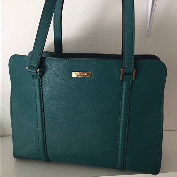 kate spade Bags | Kate Spade Newbury Lane Miles Teal Green Bag | Poshmark