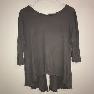 American Eagle split-back T