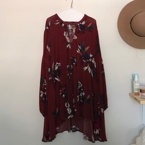 Floral Free people Tunic