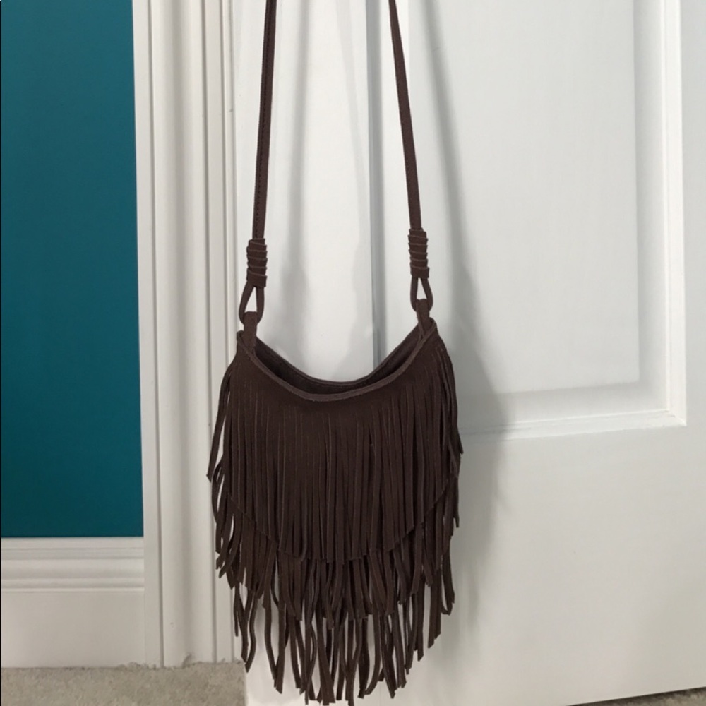 Fringe purse