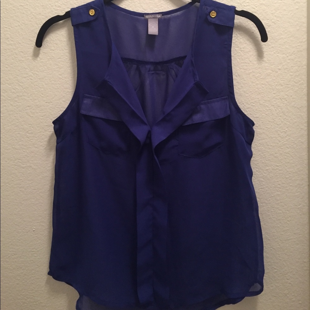PRICE DROP! Blue blouse