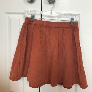Corduroy Skirt