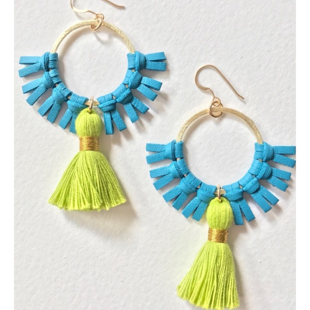 Gresham Mila Earring blue/green