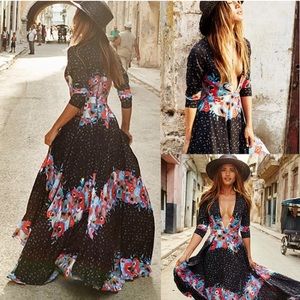 Sexy Boho Long Maxi Dress
