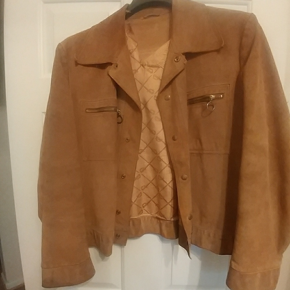 Vintage suede jacket