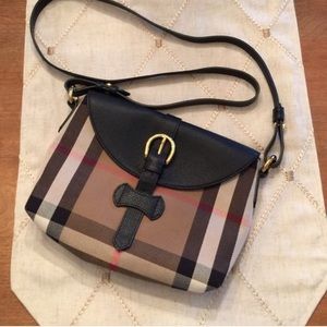 Burberry "horseshoe Milton" crossbody