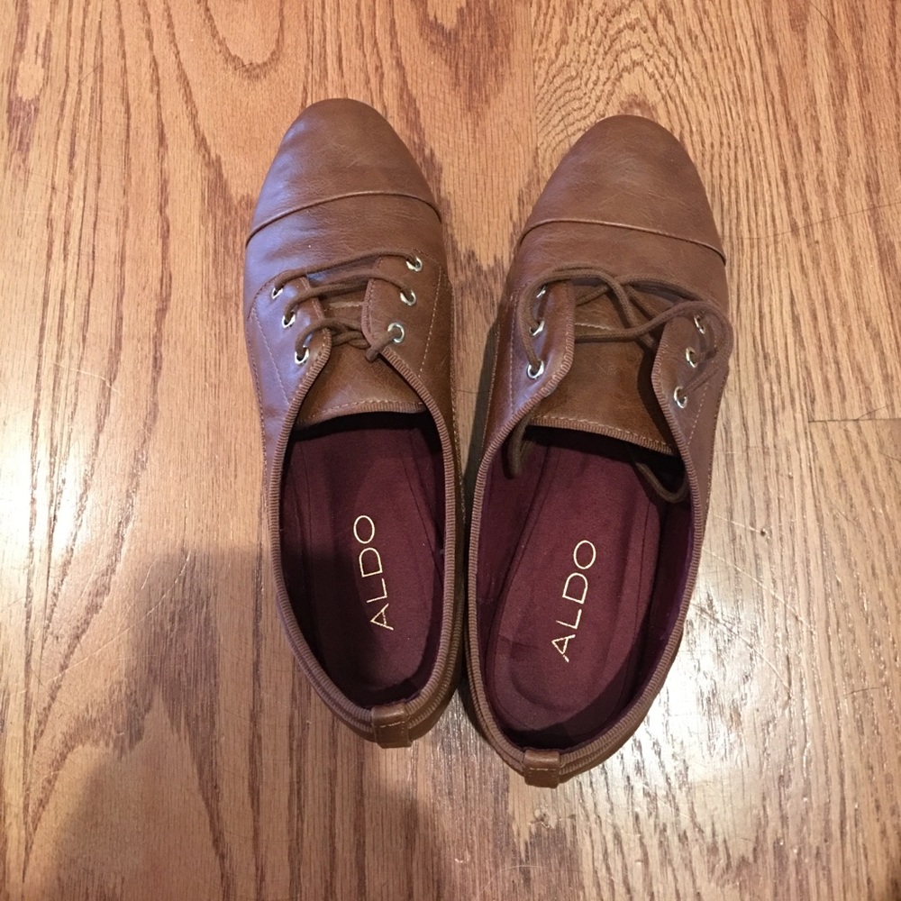 Aldo brown flats