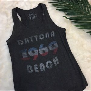 ✳️NWOT Daytona Beach Vintage Style Racerback Tank