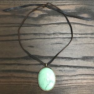 Lucky brand turquoise pendant
