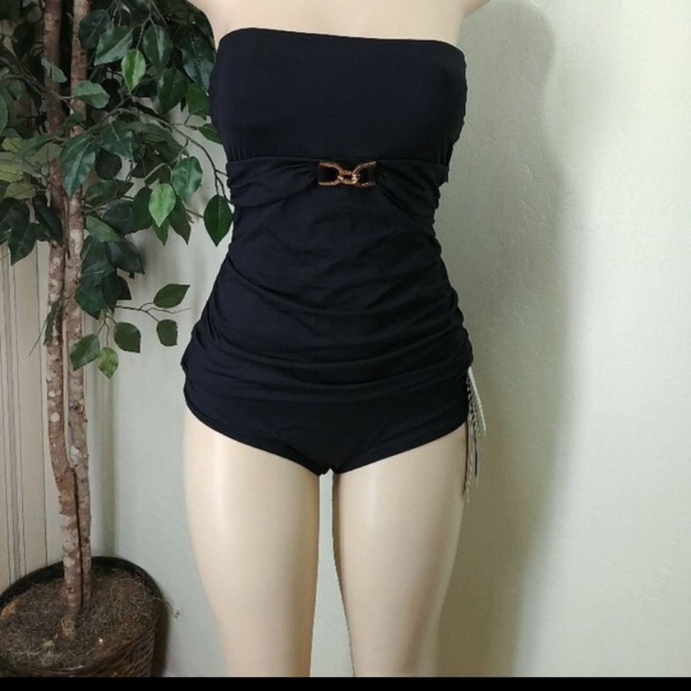 Michael kors underwire bandeau bandini top