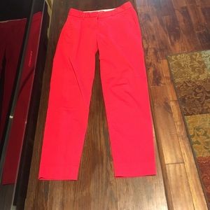 J Crew Red City Fit Pants