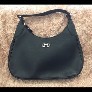 Salvatore Ferragamo Gancini Romana hobo bag!