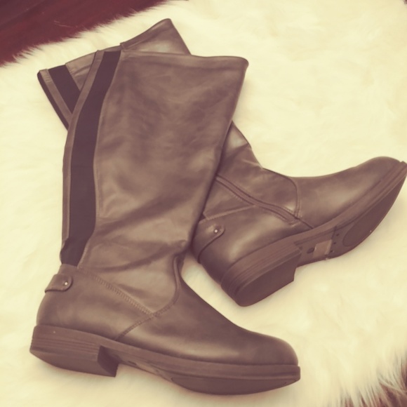 Journee Collection Shoes - Journee Collection vegan leather tall boots