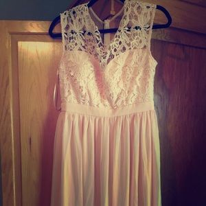 Blush Maxi dress
