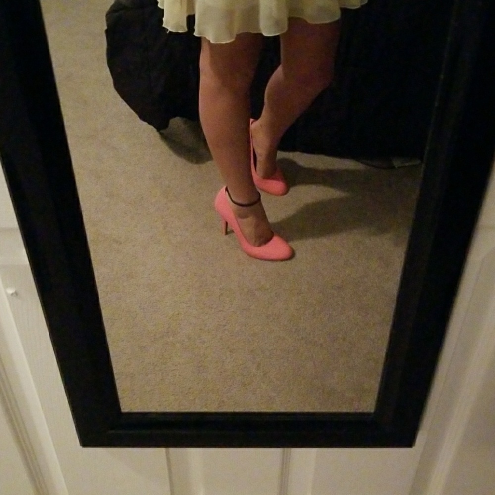 HEELS! (Deb) 4 inches.