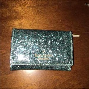 Kate Spade Glitter bug keychain wallet
