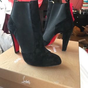 Christian Louboutin- Boulevard Gored Bootie 😃
