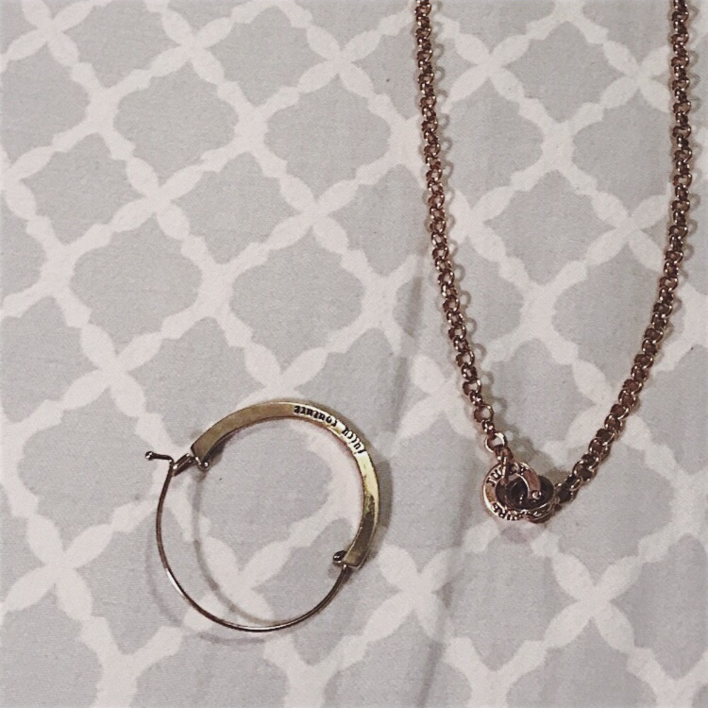 Juicy Couture Gold Charm Necklace